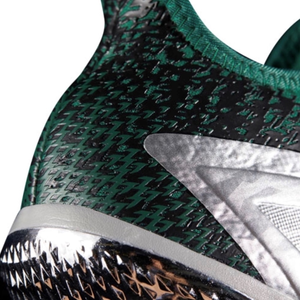 Adidas Cleats 13.5 Adizero Afterburner 4 Silver - Picture 3 of 9